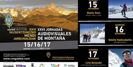 XXVI JORNADAS AUDIOVISUALES DE MONTAÑA - CAMBIO PONENTE!!!!!!!